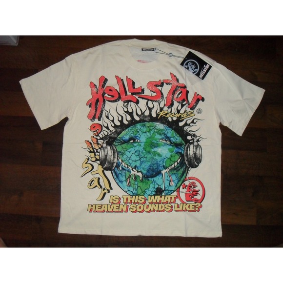 HELLSTAR Records Capsule Is This What Heaven On Earth Sound like T SHIRT New NWT - Picture 1 of 8